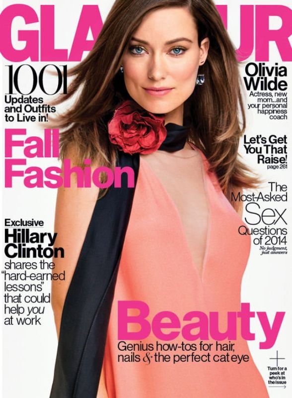 Olivia Wilde na titulke časopisu Glamour